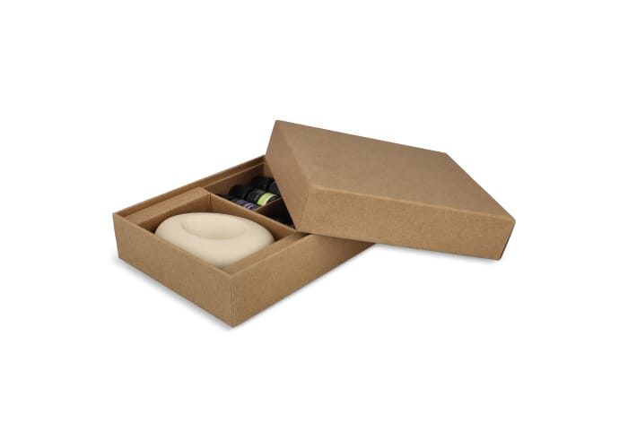 InsideOut Aroma Pebble Giftset met 6 flesjes essential oil   Ecru