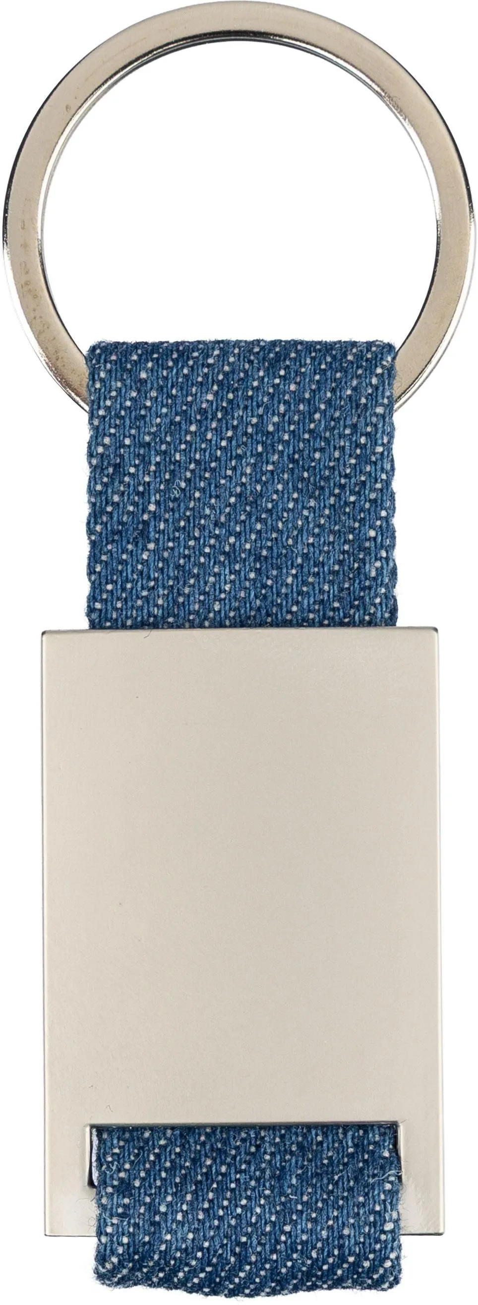 Denim sleutelhanger Ori blauw