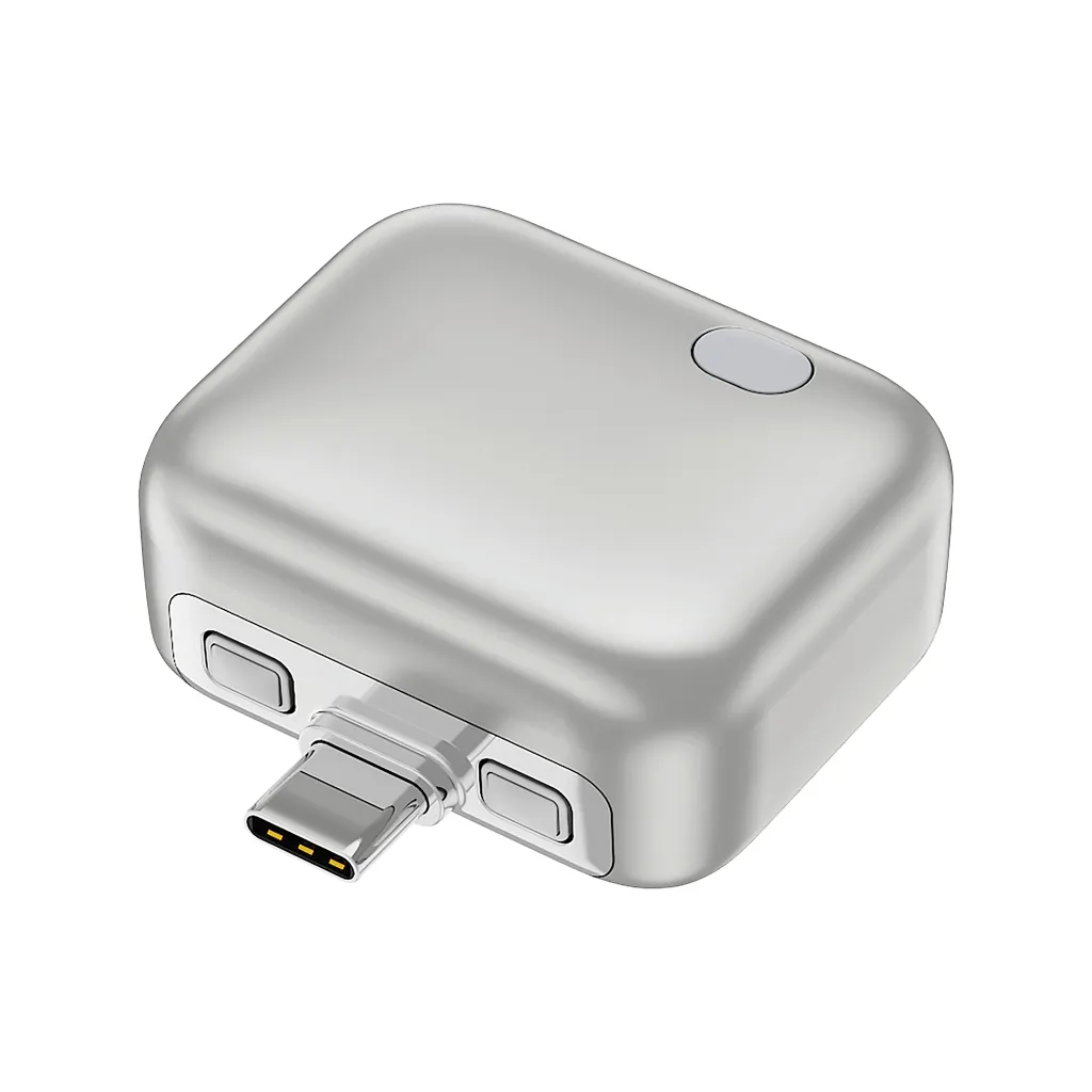 ChargeGuard RCS USB-C-adapter met autom. uitschakeling zilver