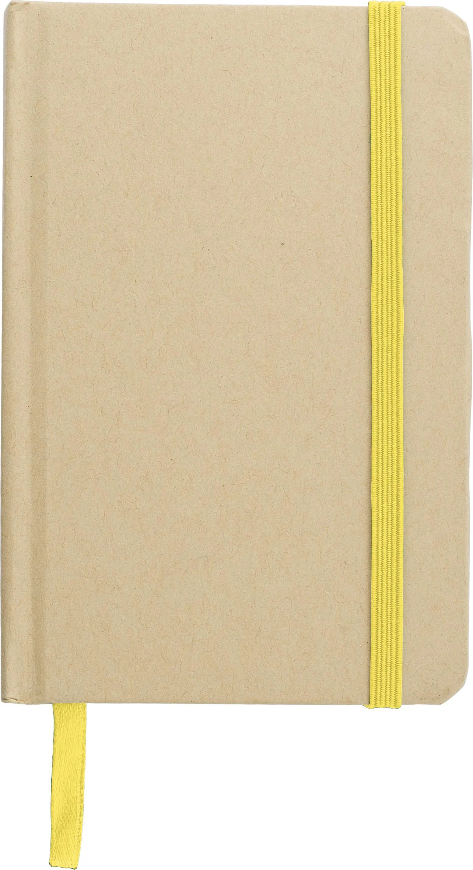 Notitieboek John | Gerecycled | A6 | Gelijnd geel