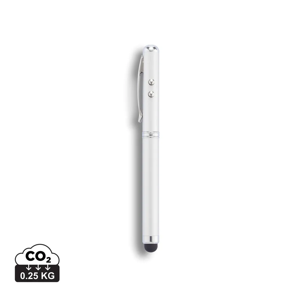 4-in-1 pen zilver
