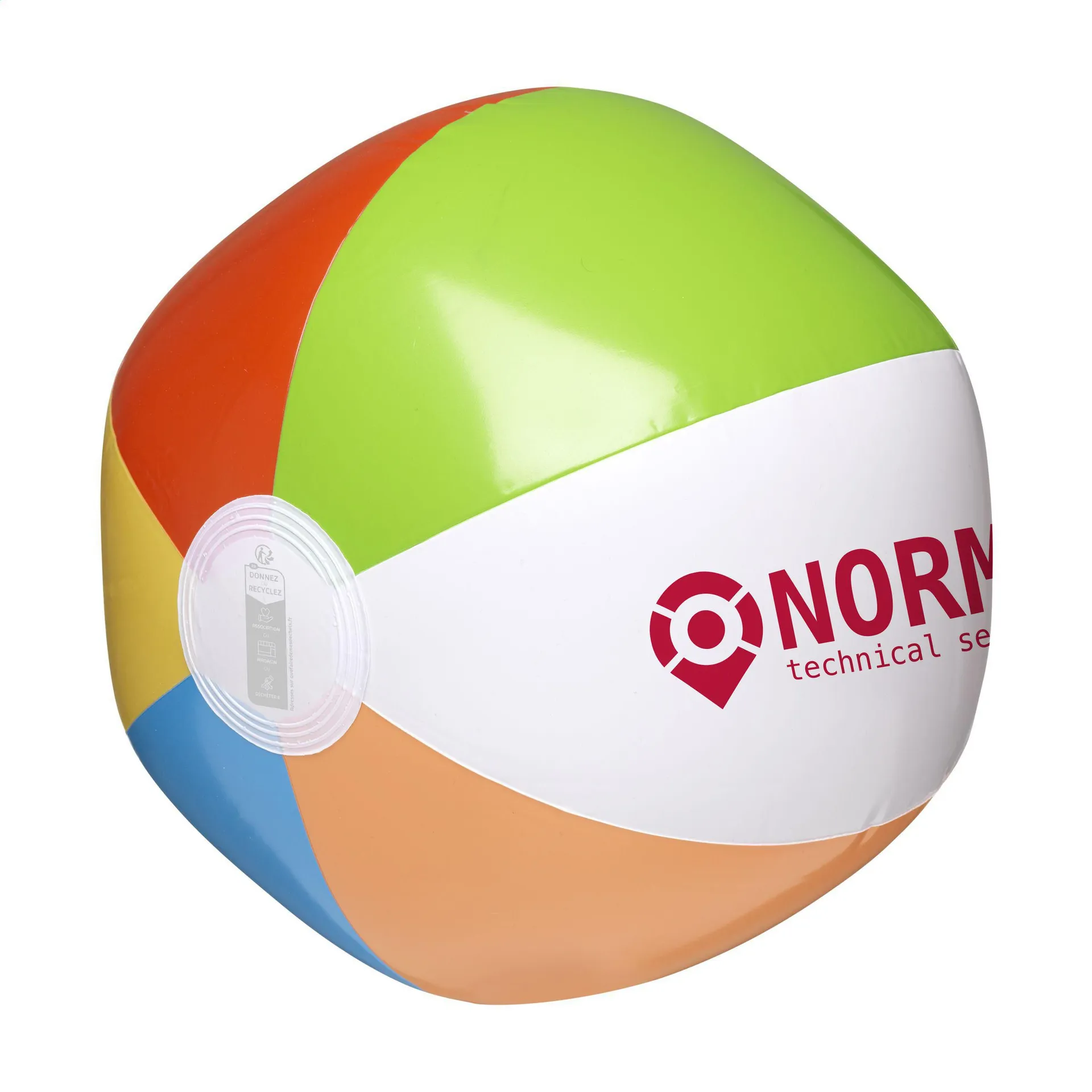 BeachBall Ø 24 cm strandbal custom/multicolor