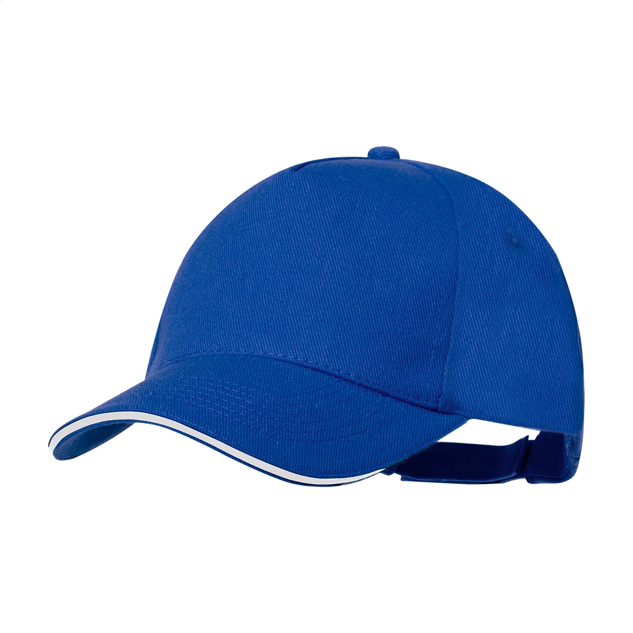Aaron RPET-baseball cap blauw