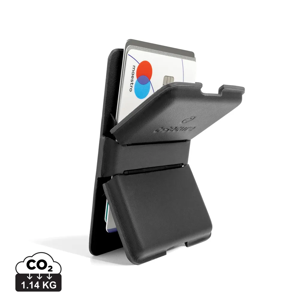 C-Secure MagSafe phone wallet zwart
