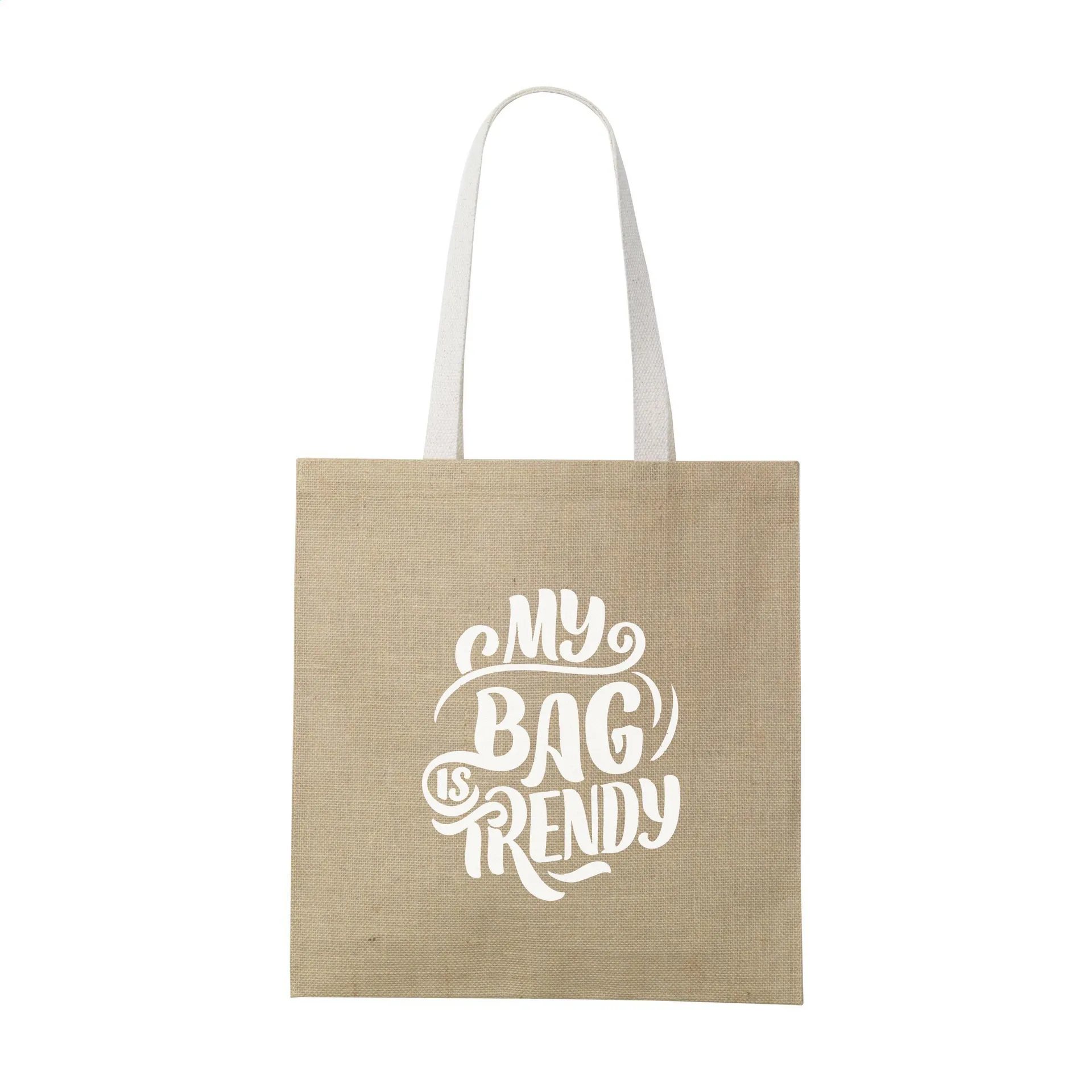 Madrid Jute Shopper (320 g/m²) winkeltas naturel