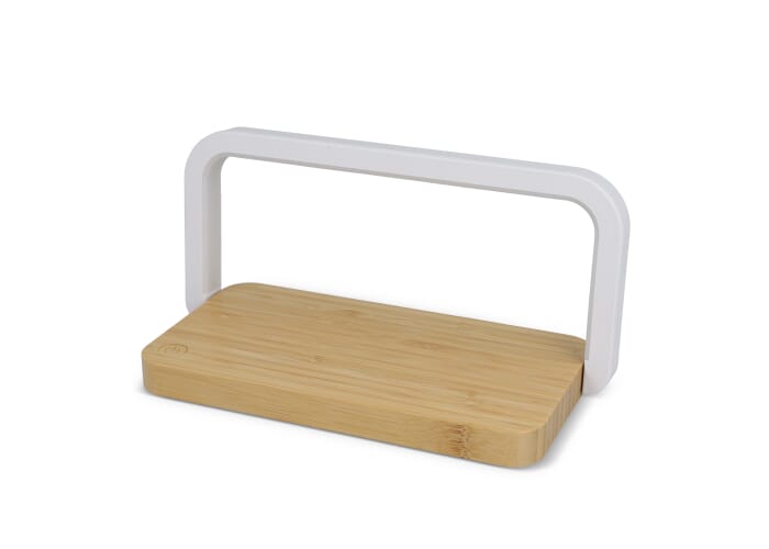 15W Draadloze Oplader met Dimbare LED Lamp Natuur