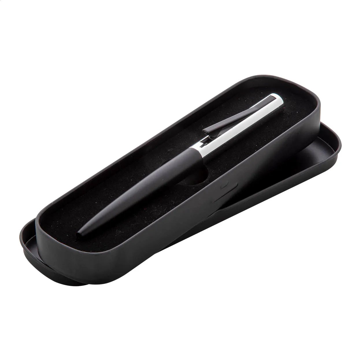 Chrompant balpen zwart