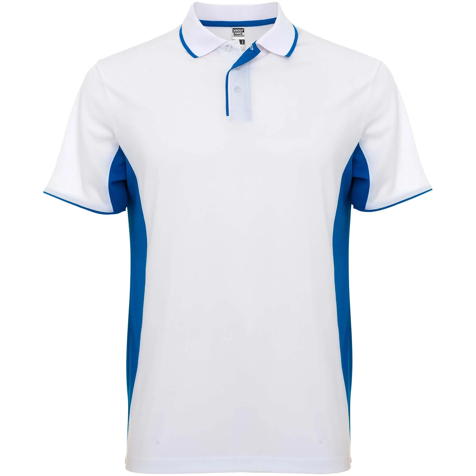Montmelo 150 g/m² unisex sportpolo met korte mouwen Wit