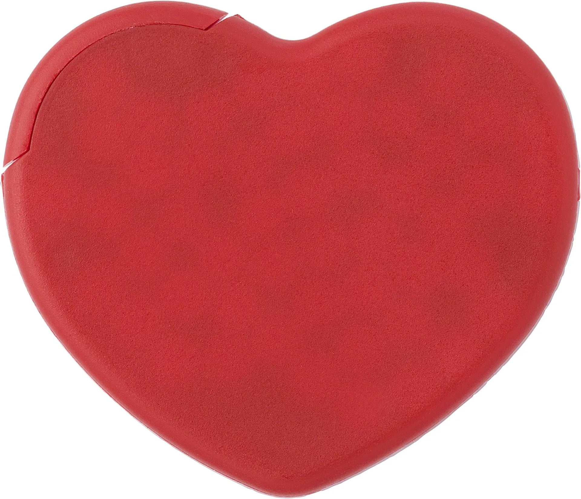 Muntkaartje met mint Marcia | Hartvorm | 8 g rood