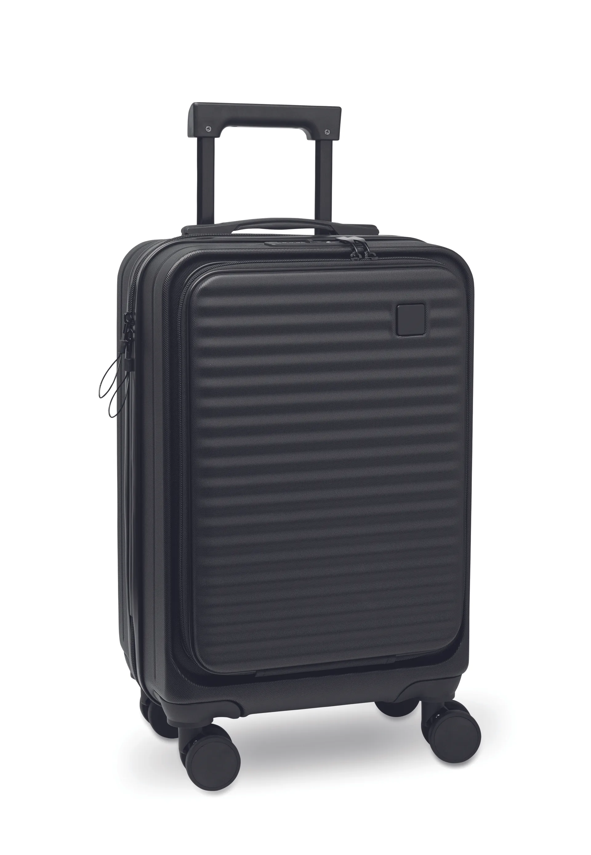 20 inch harde ABS trolley Zwart