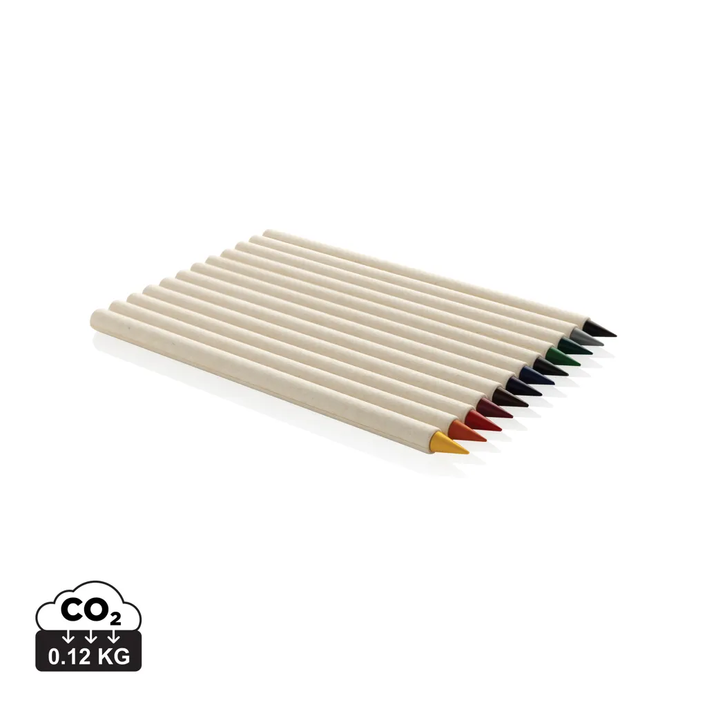 Micki GRS infinity 12-delige kleurpotloodset wit