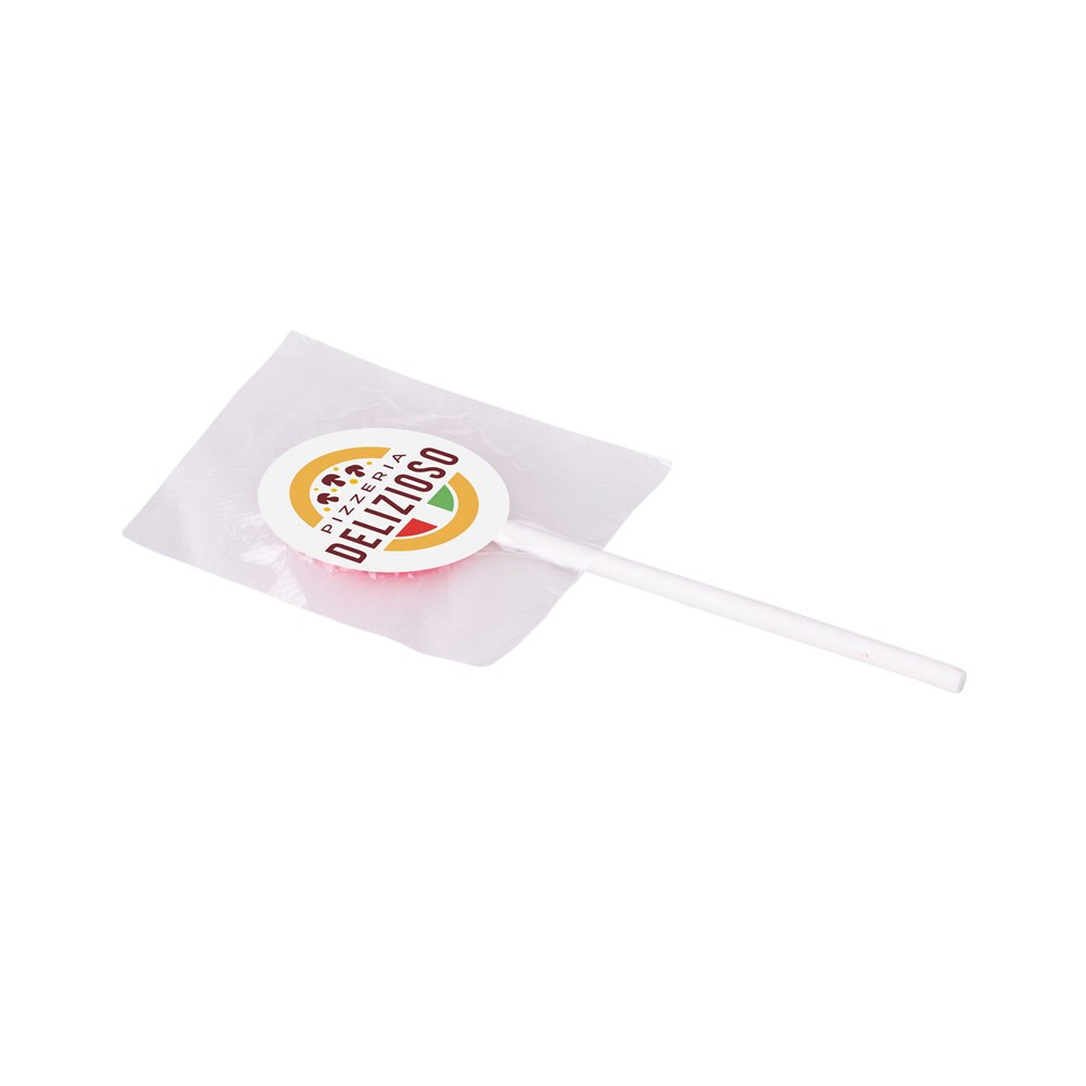 Lolly met sticker