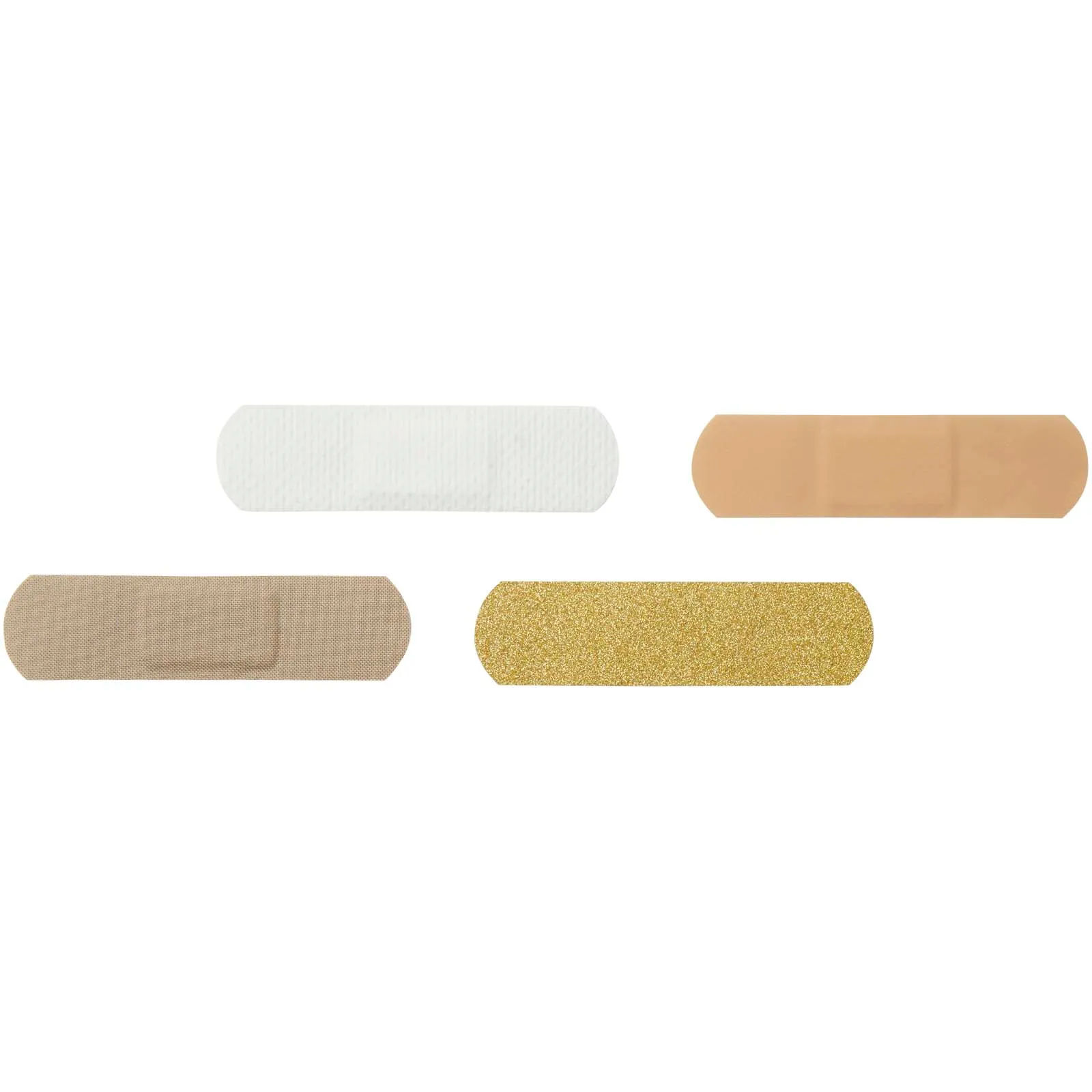5 stuks pleisters met full colour bedrukte papieren envelop Wit