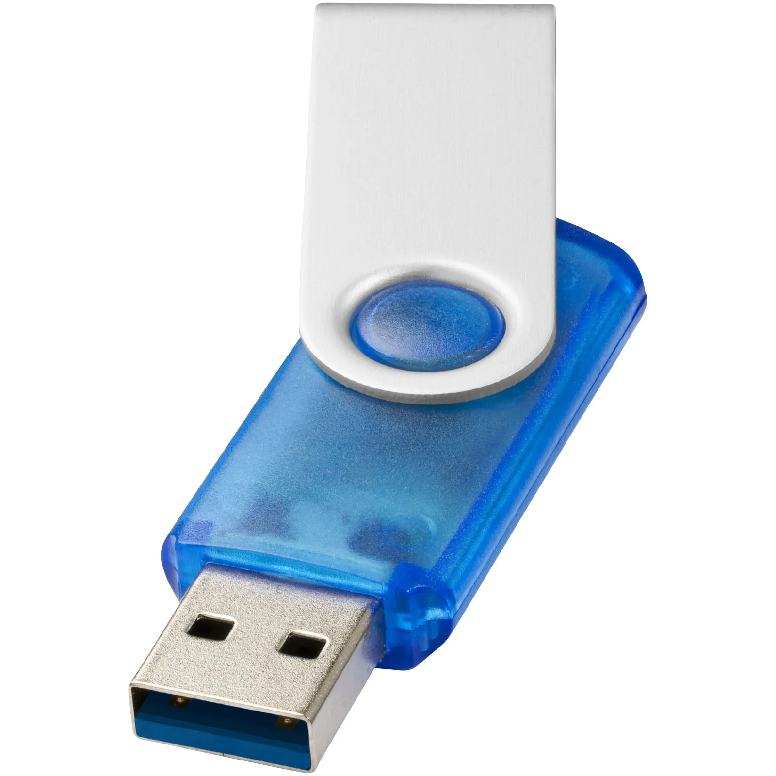Rotate USB 3.0 doorzichtig Blauw
