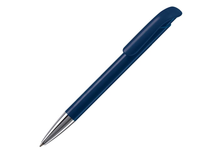 Balpen Atlas hardcolour metalen tip Donkerblauw