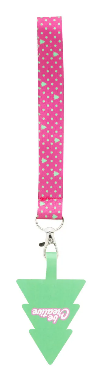 SuboFob Mobile Xmas custom made RPET mobiel polsband wit