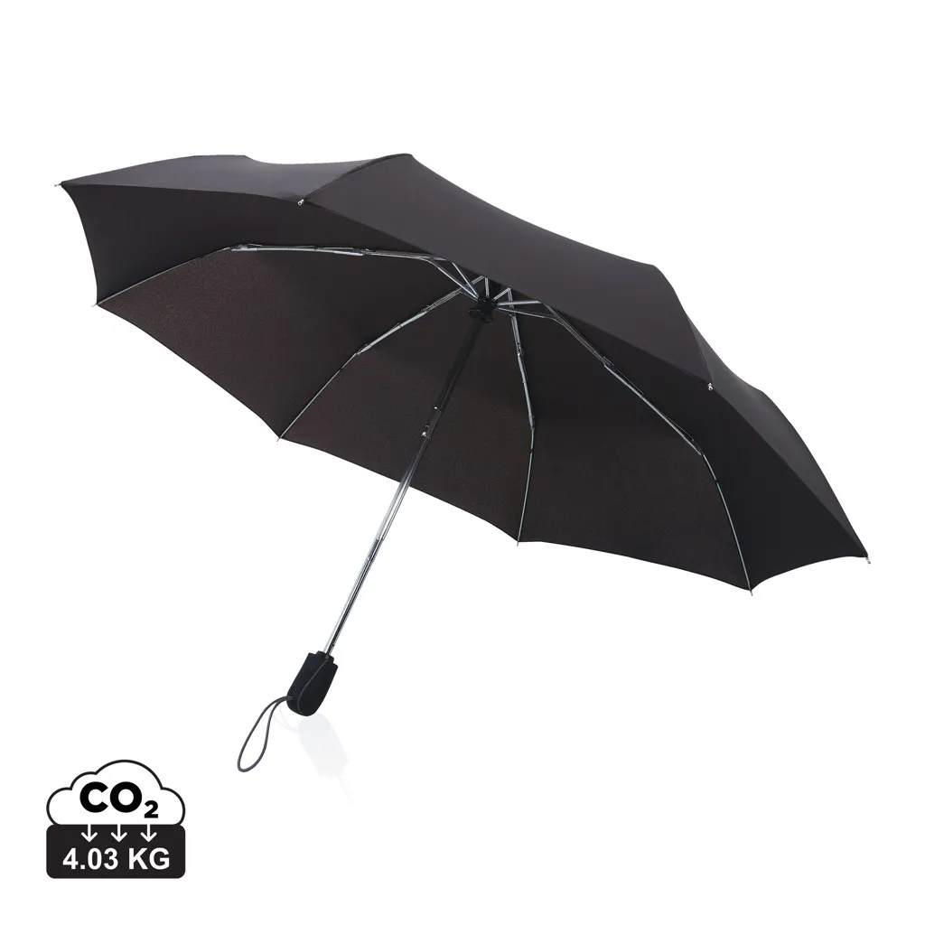 Swiss Peak AWARE™ Traveller 21” automatische paraplu zwart