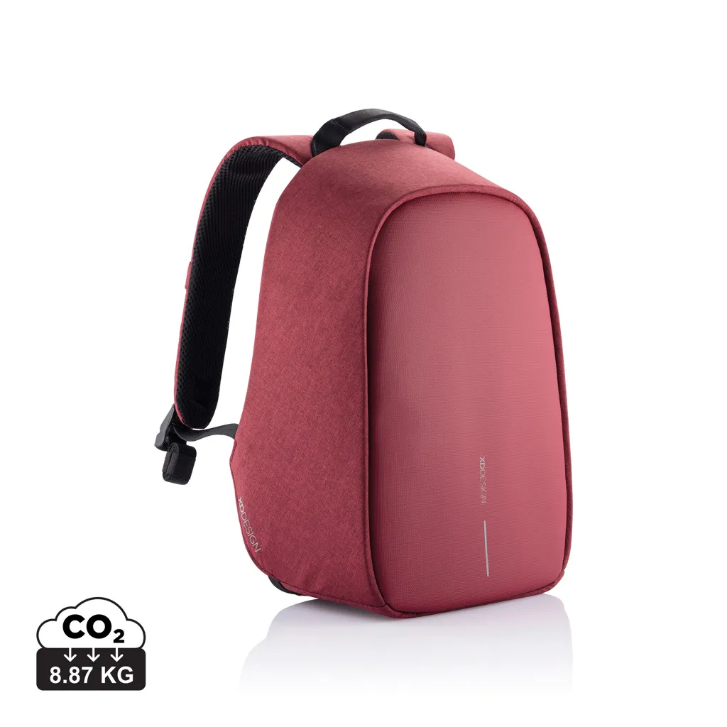 Bobby Hero Small, anti-diefstal rugzak rood