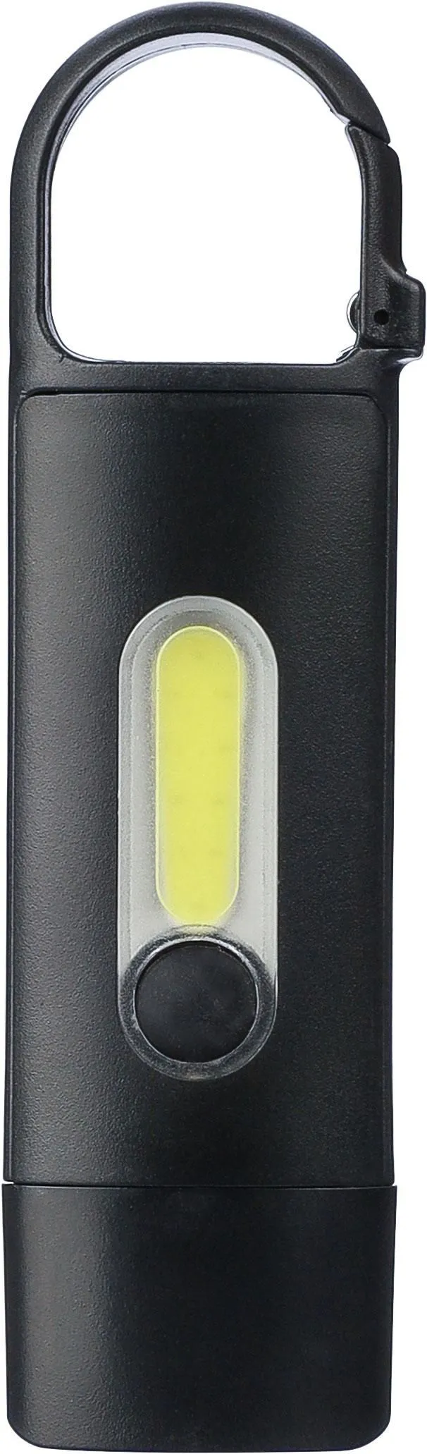 Gerecyclede ABS mini-zaklamp Zai zwart