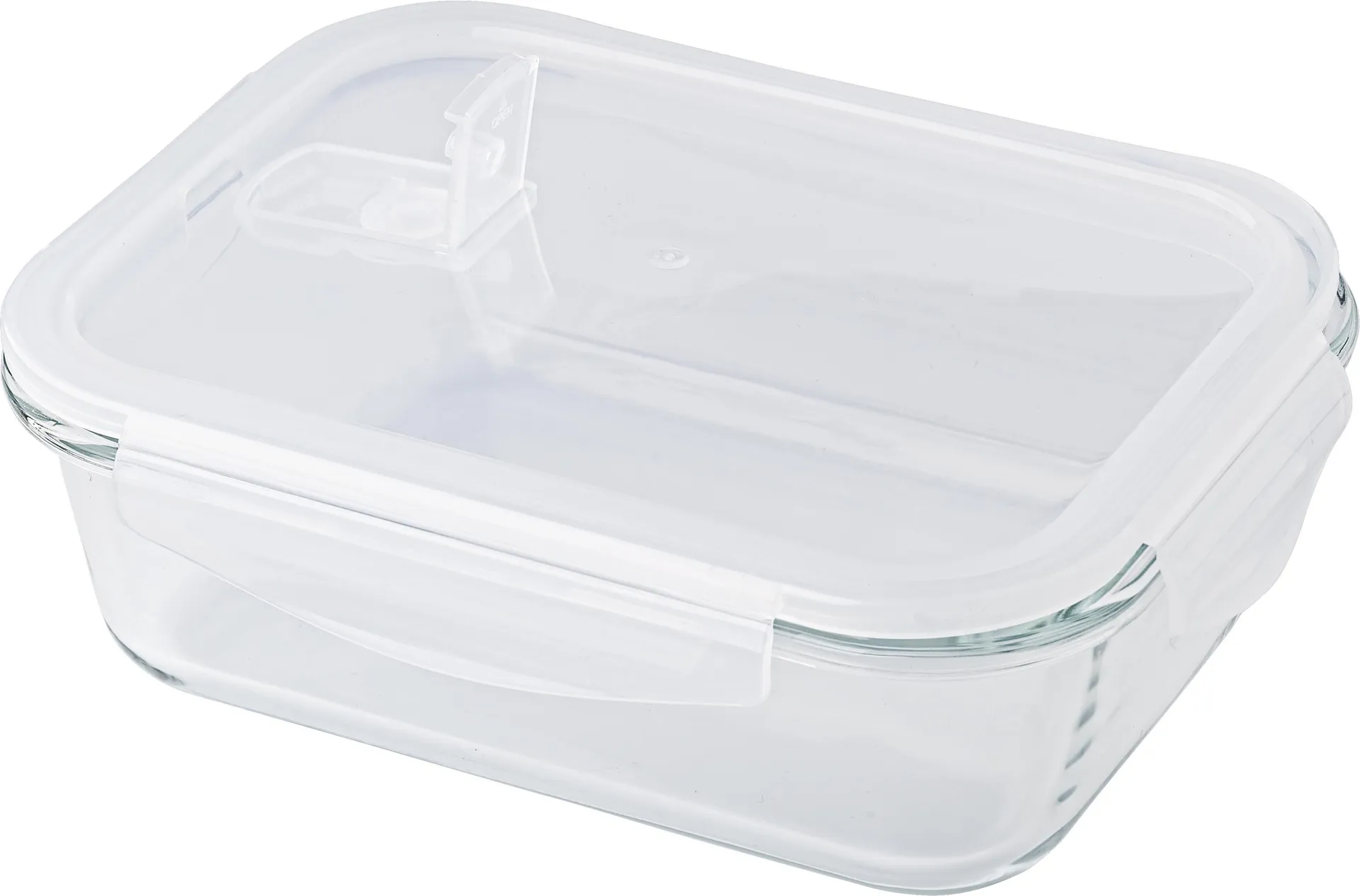Lunchbox Jack | Borosilicaatglas | 1 l transparant