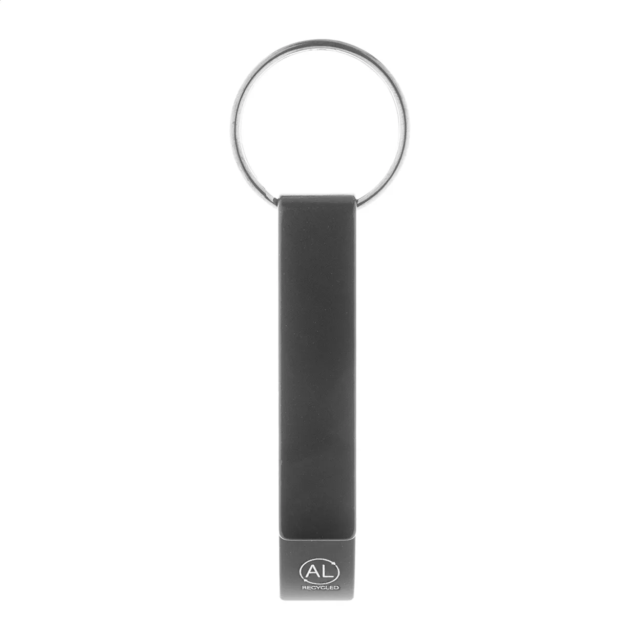 Rallop flesopener sleutelhanger zwart