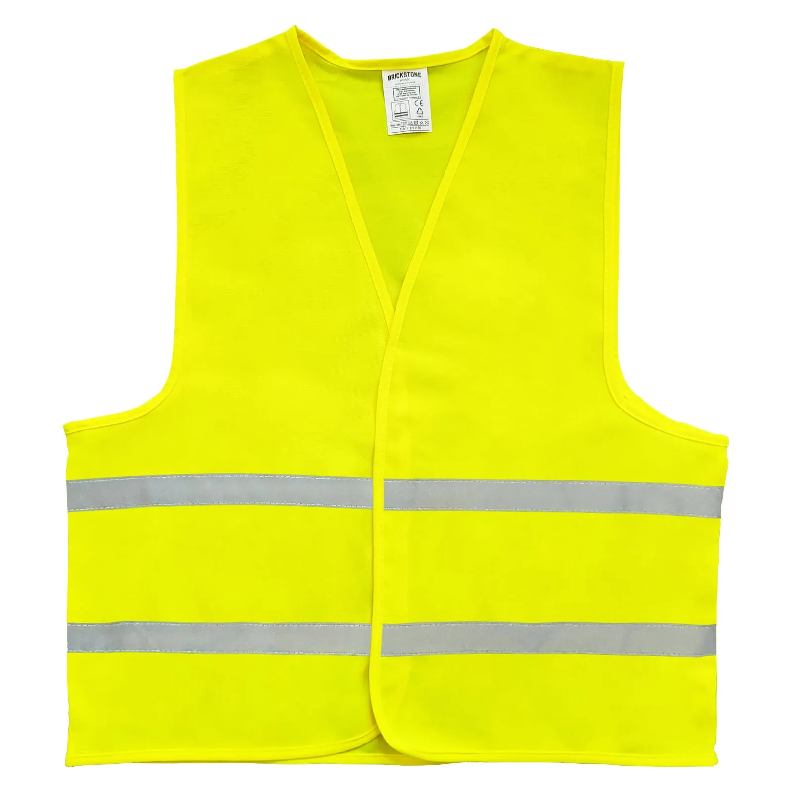 Kinder veiligheidsvest rPET 6-12 jaar - EN 17353 Geel
