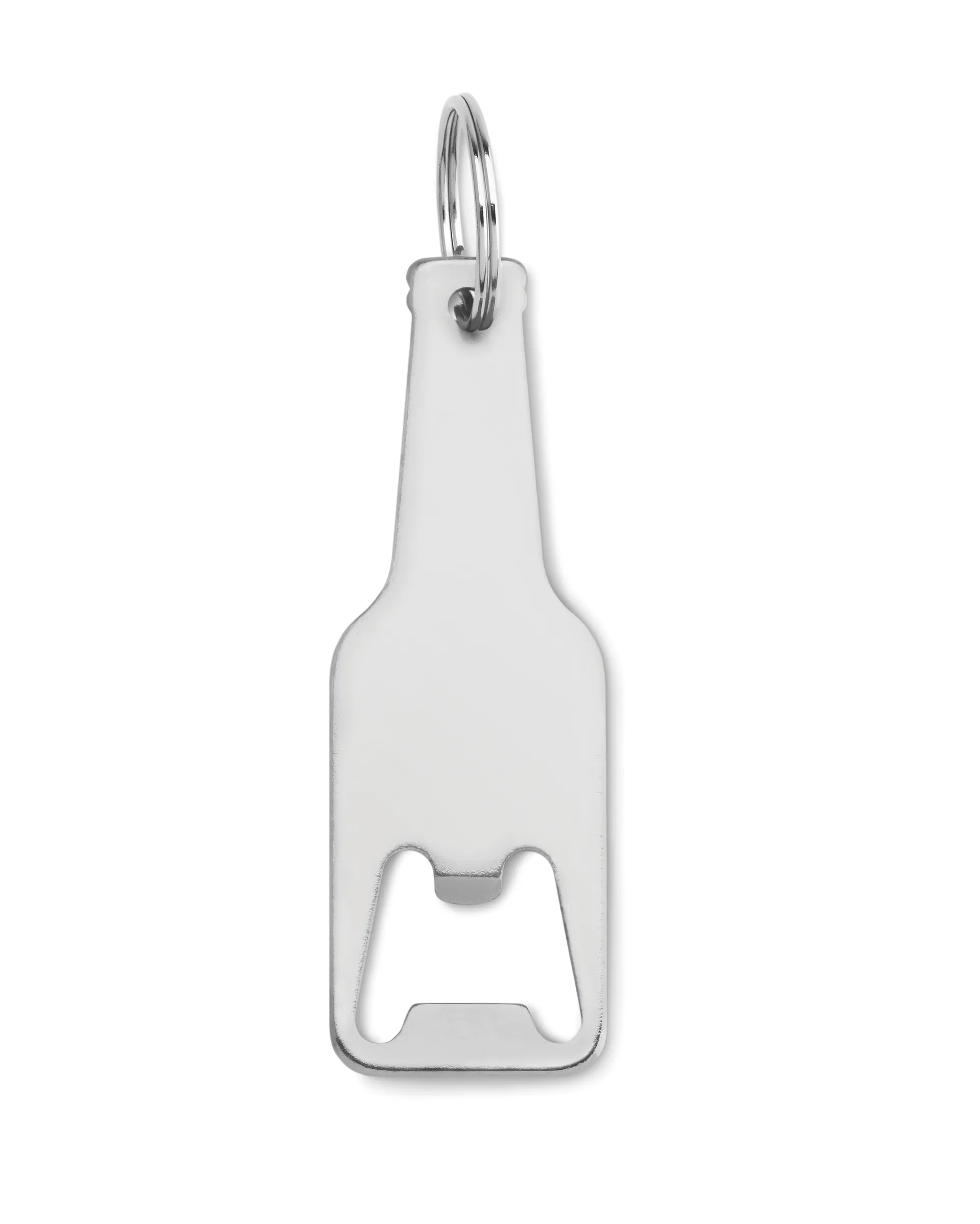 Aluminium sleutelhanger fles