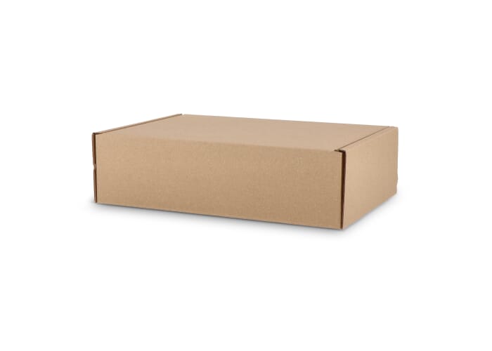 Custommade geschenkdoos 34.7 x 24.3 x 9.9 cm Bruin