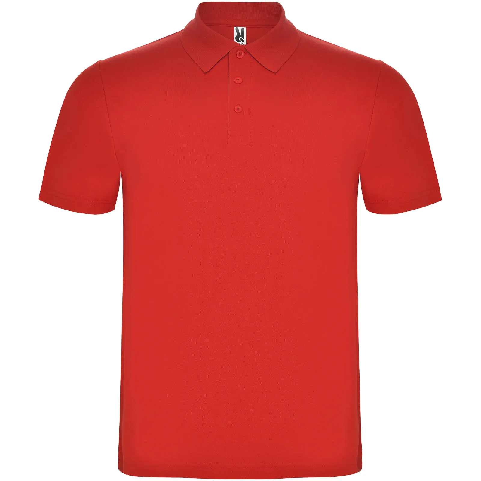 Austral 180 g/m² unisex polo met korte mouwen Rood