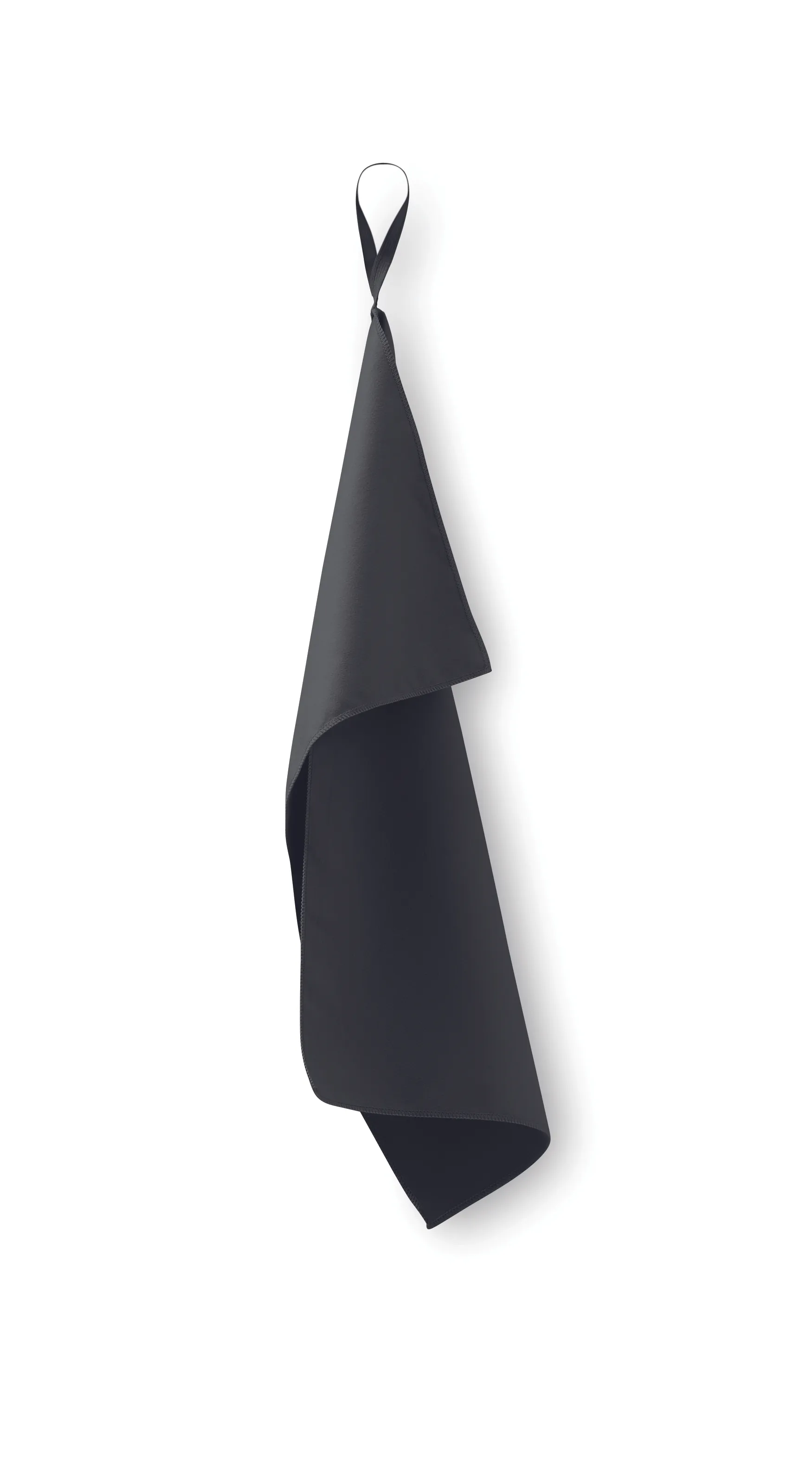 Microvezel handdoek Zwart