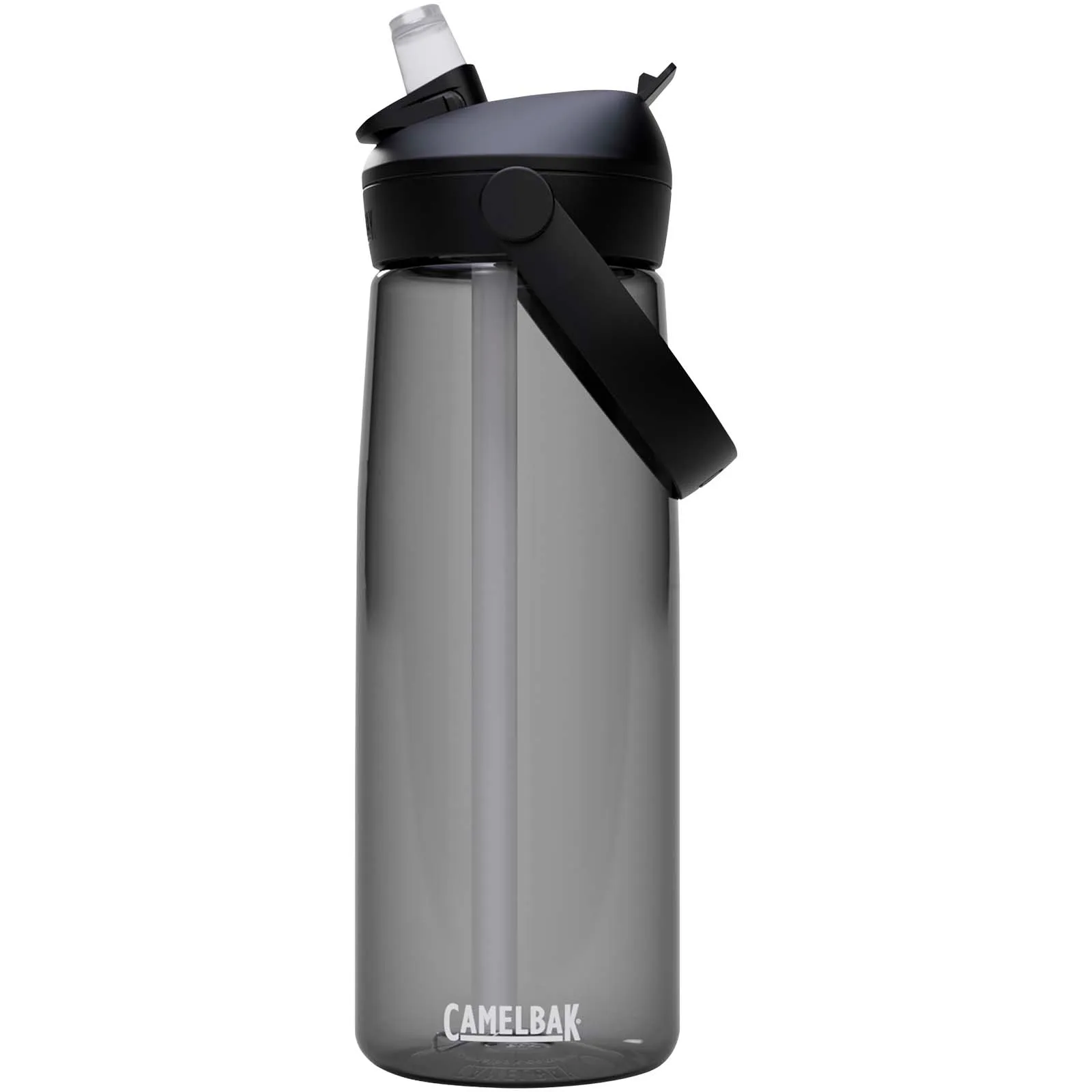 Camelbak® Thrive Flip 750 ml Tritan Renew waterfles met inklapbaar rietje Houtskool