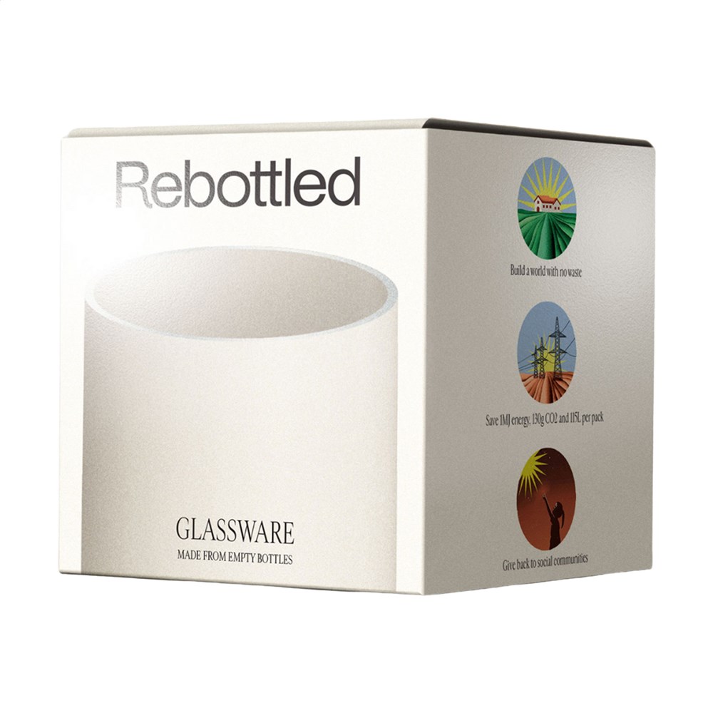 Rebottled® Short Tumbler 175 ml drinkglas