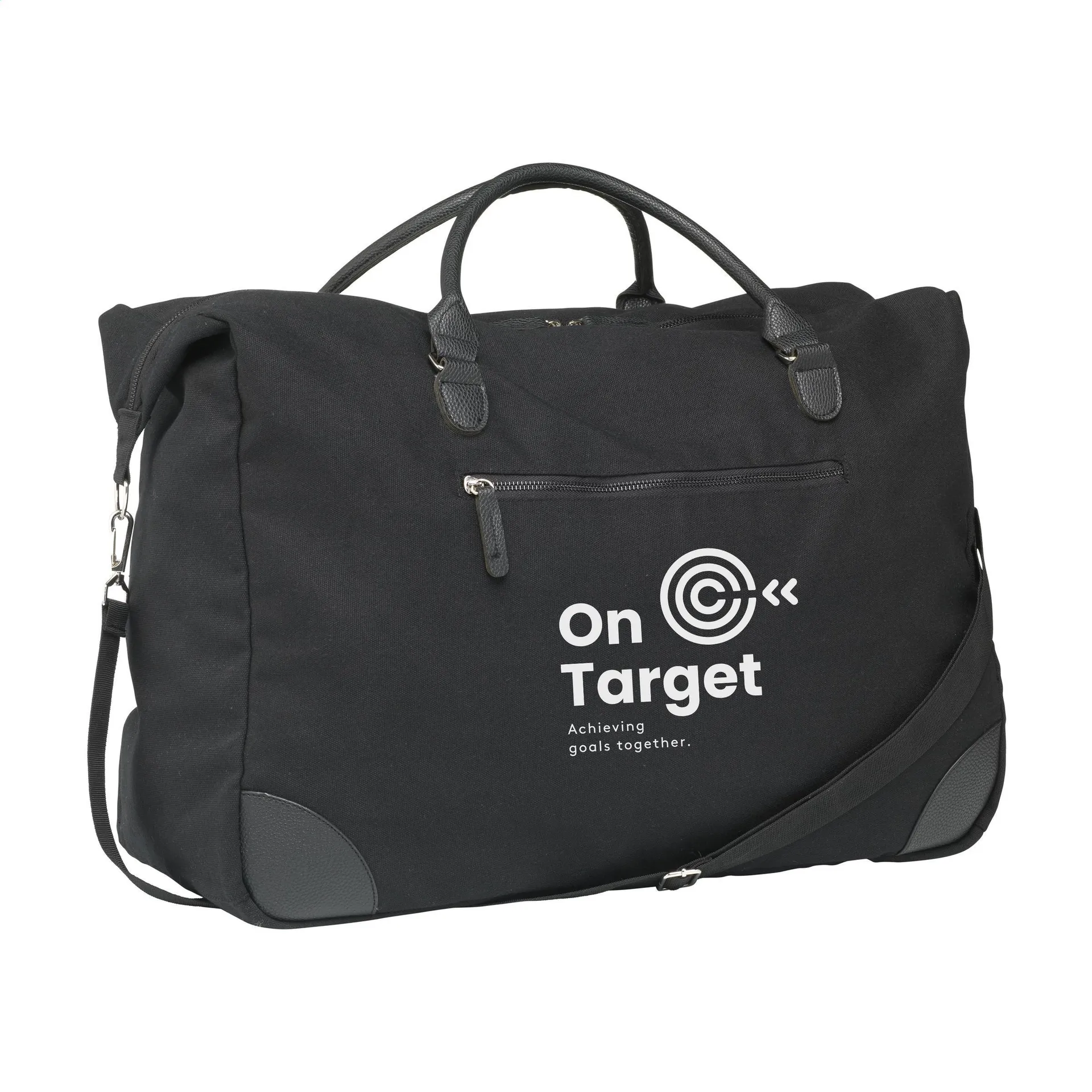 Denver Duffle Recycled Canvas reistas zwart