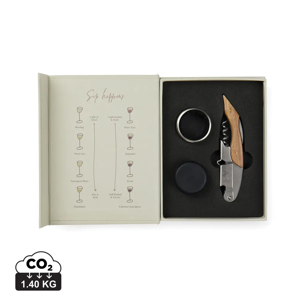 VINGA Story of wine gift box gebroken wit