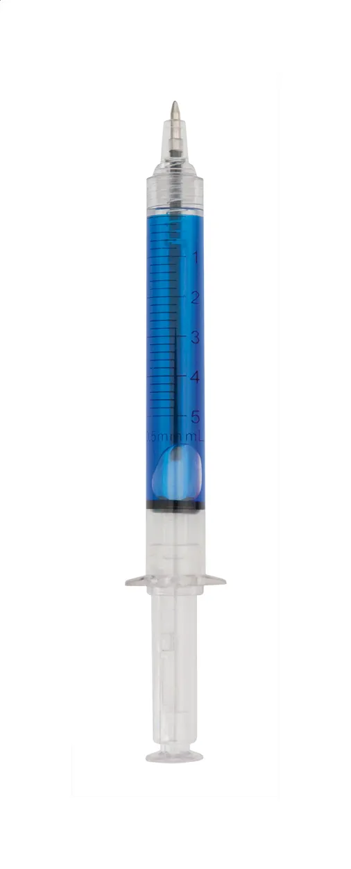 Vaccine balpen blauw