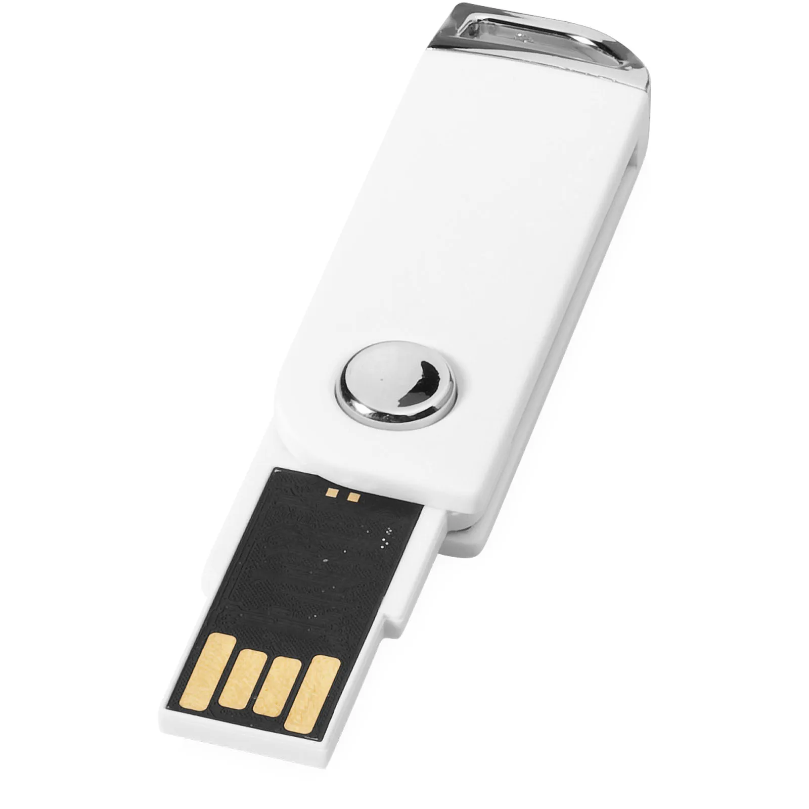 Swivel rectangular USB Wit