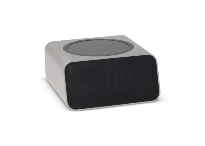 Xoopar Reddi Charge PD klok met draadloze oplader Licht Grijs