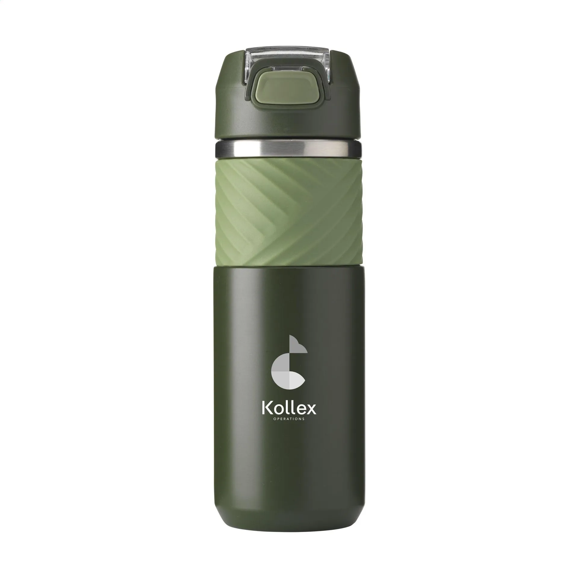 Lynn RCS Recycled Steel Bottle 500 ml thermosfles groen