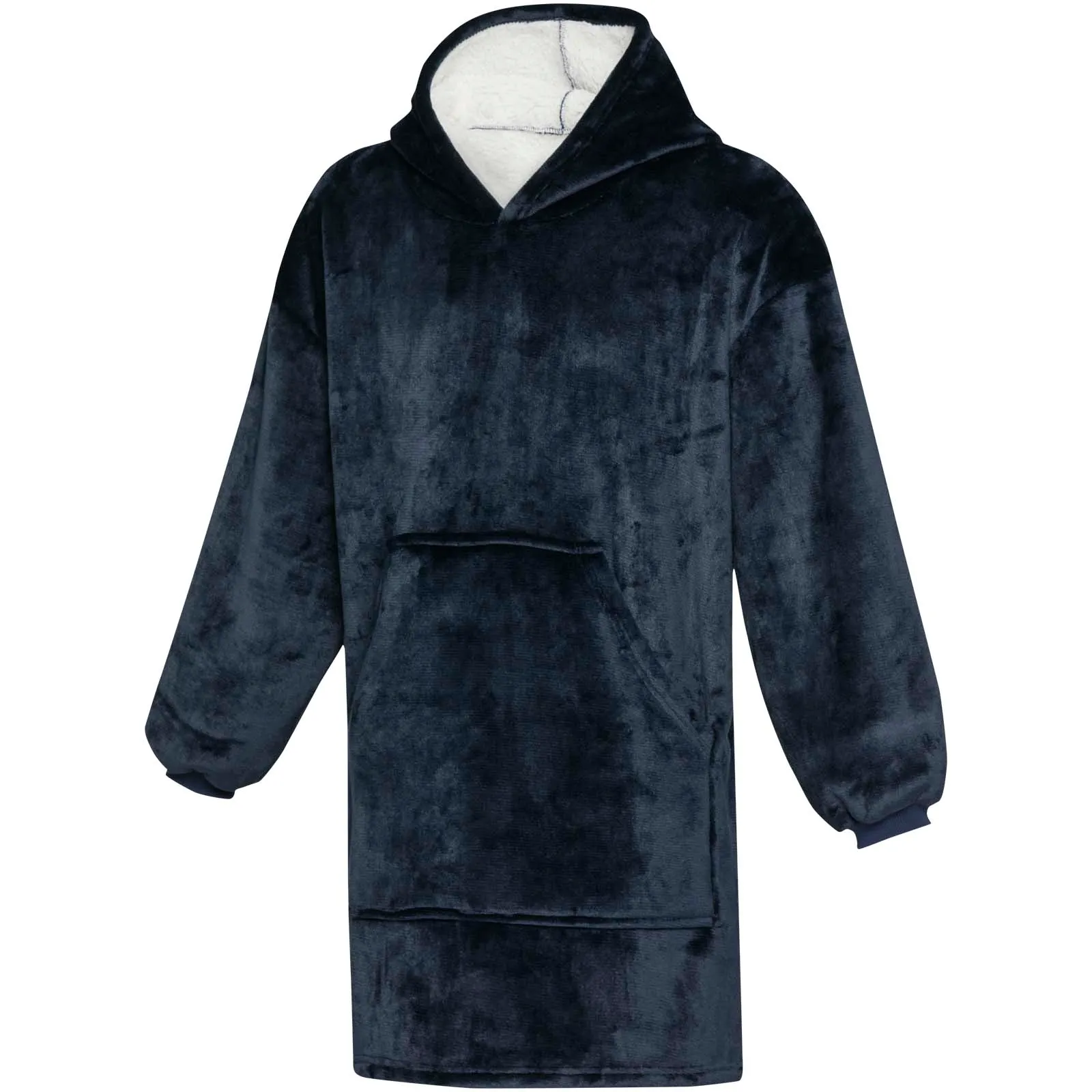 Denali GRS hoodie deken Donkerblauw