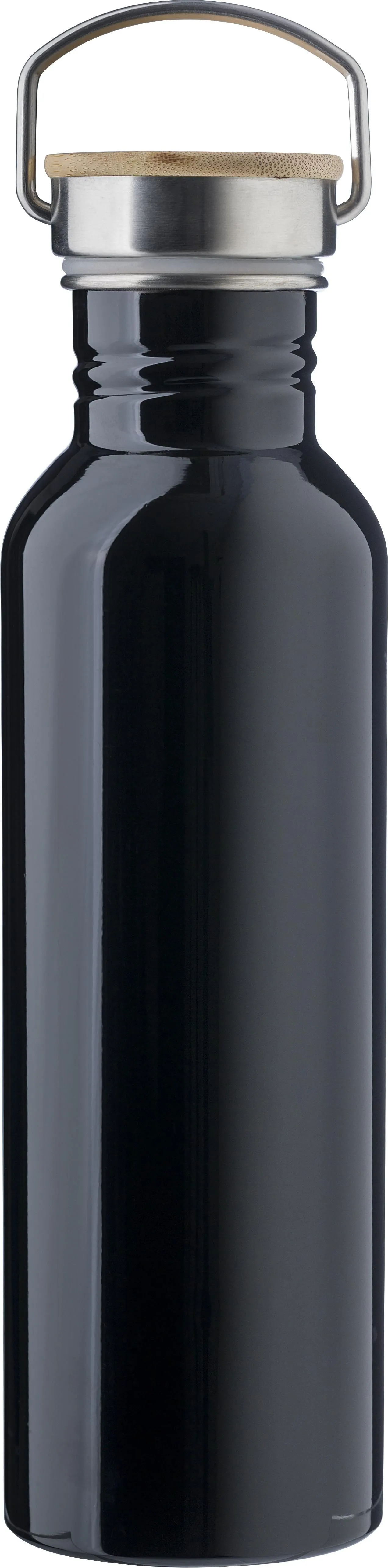 Drinkfles Poppy | Rvs 304 | 700 ml zwart