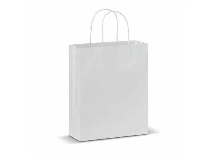 Papieren kraft tas 90g/m² 22x10x31cm
