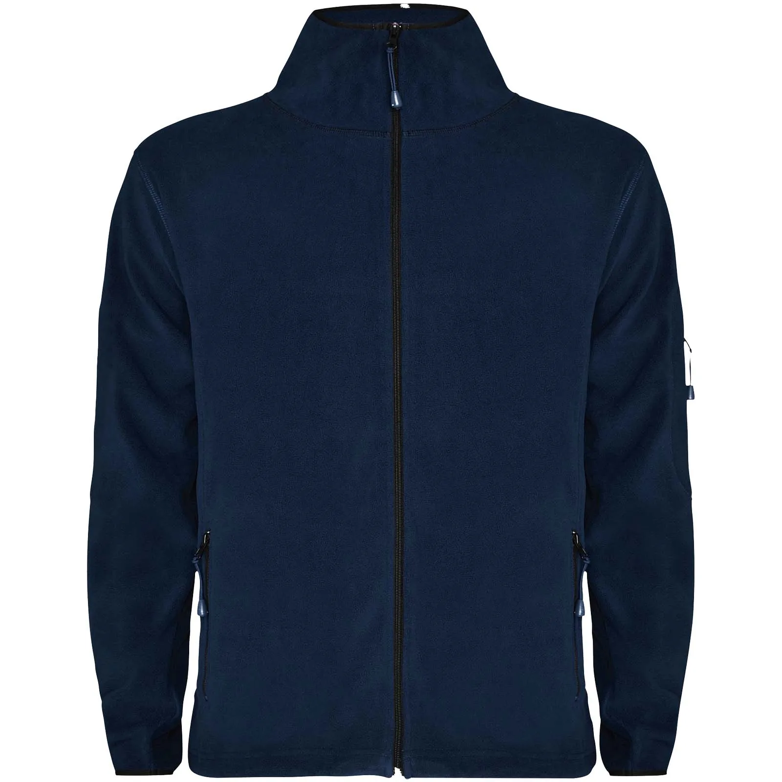 Luciane fleece herenjack met volledige rits Marineblauw