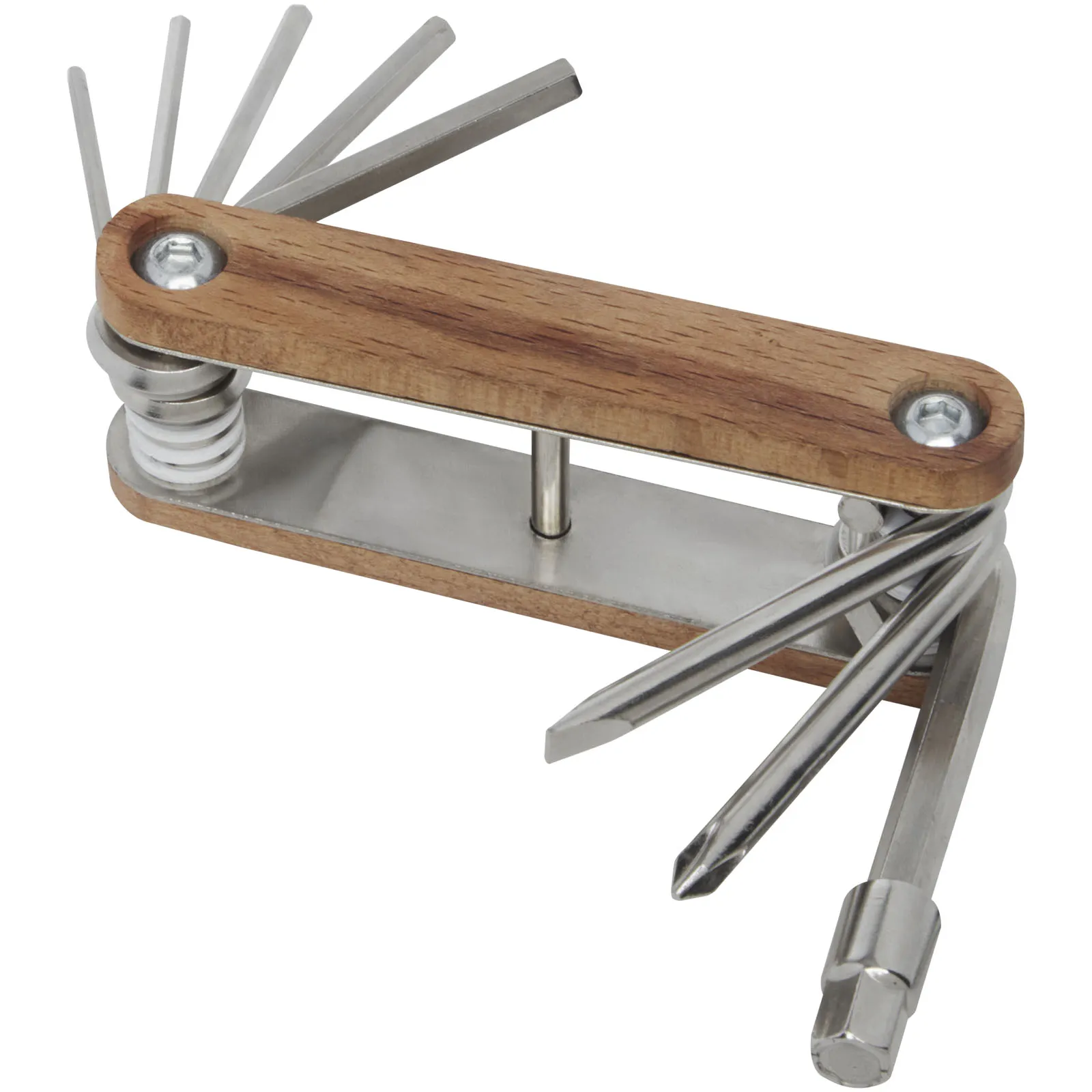 Fixie houten multitool voor fietsen met 8 functies Hout
