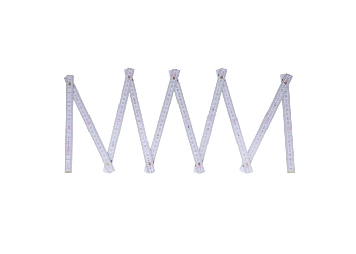 Duimstok hout 2m premium geschilderd