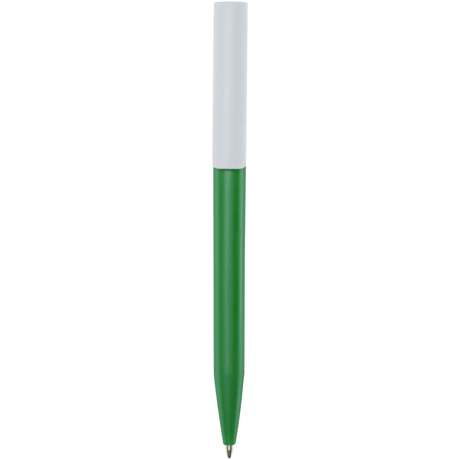 Unix balpen van gerecycled plastic (zwarte inkt) Groen