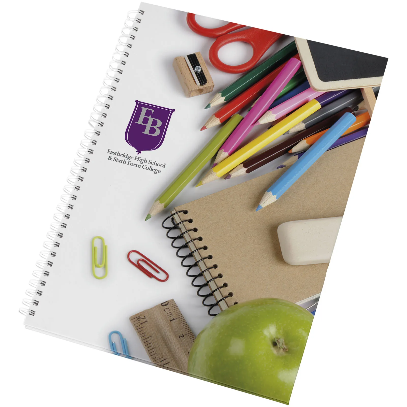 Wire-o A4 hardcover notitieboek Wit