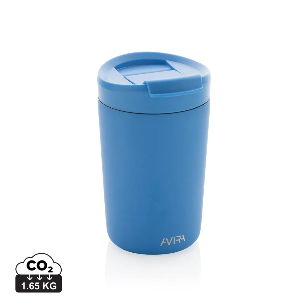 Avira Alya RCS gerecycled roestvrijstalen beker 300ML blauw