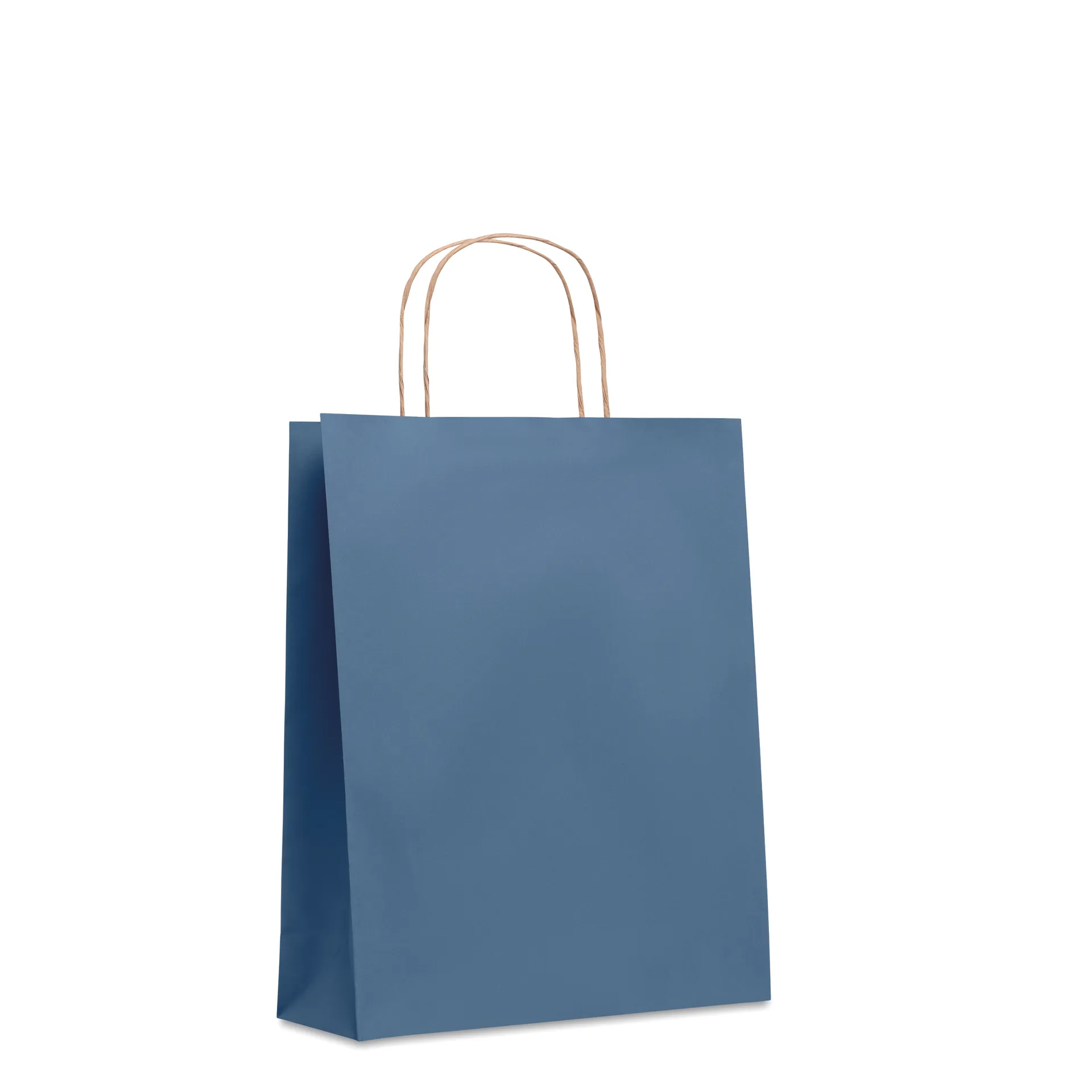 Medium papieren geschenktas Blauw
