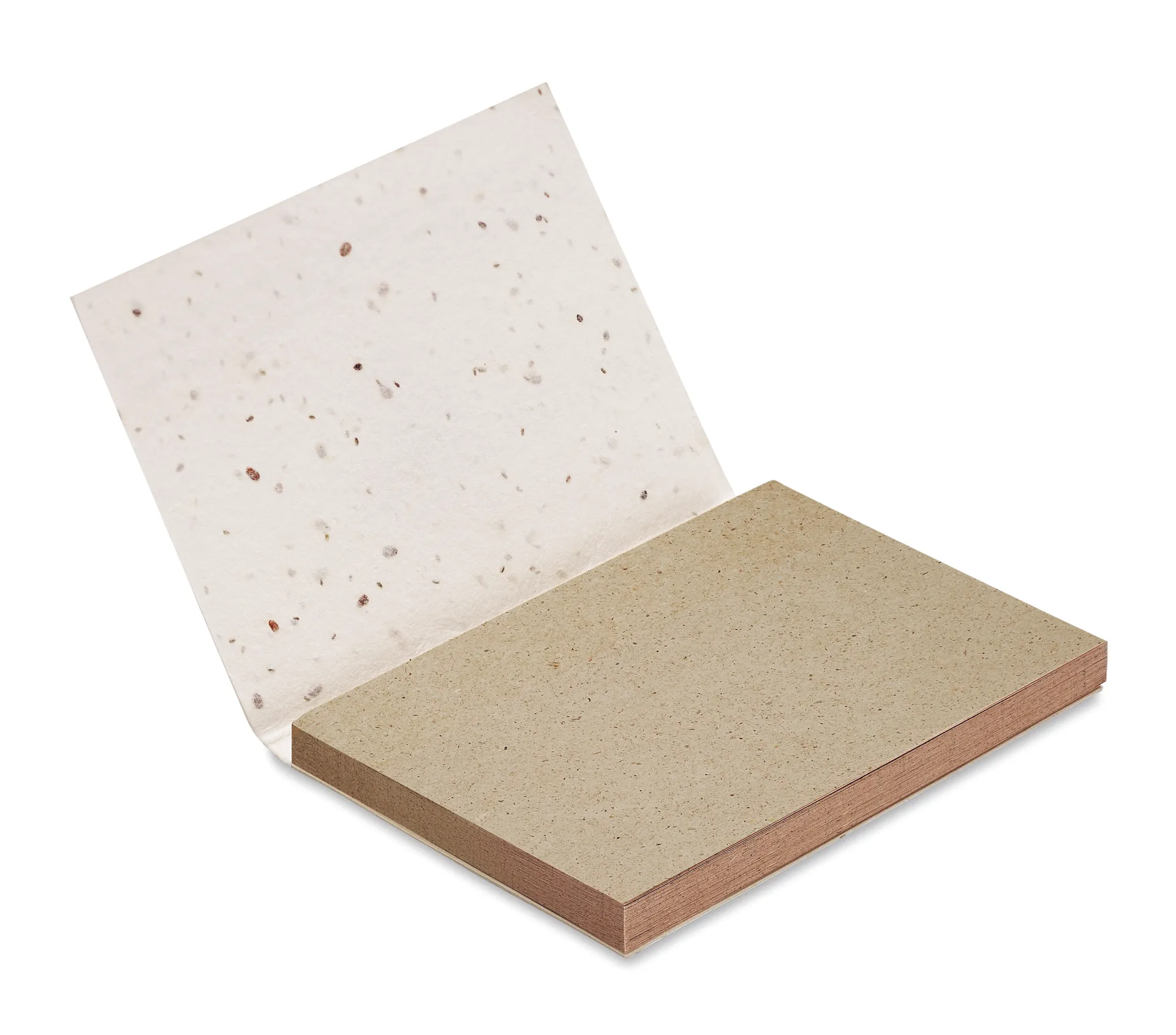 Memoblok van groeipapier Wit