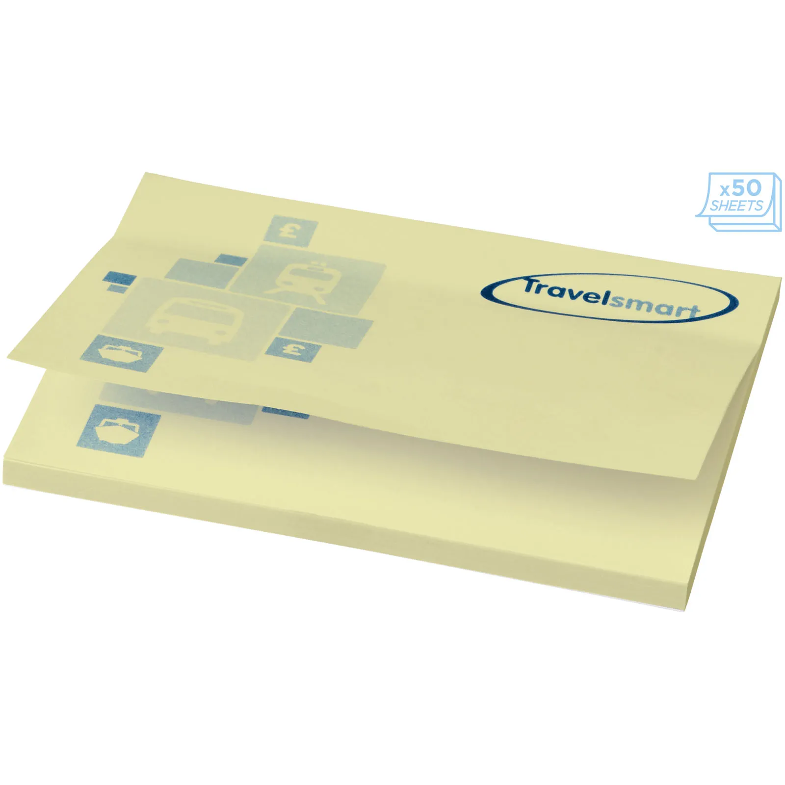 Sticky-Mate® sticky notes 100x75 mm Lichtgeel